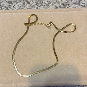 🔅5/$20 gold plated haringbone chain